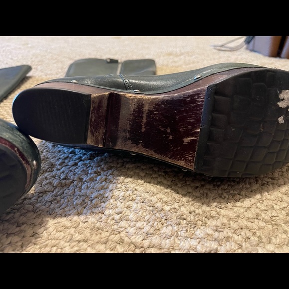 RARE…Rockport Adiprene by Adidas genuine leather green boots - Picture 2 of 12